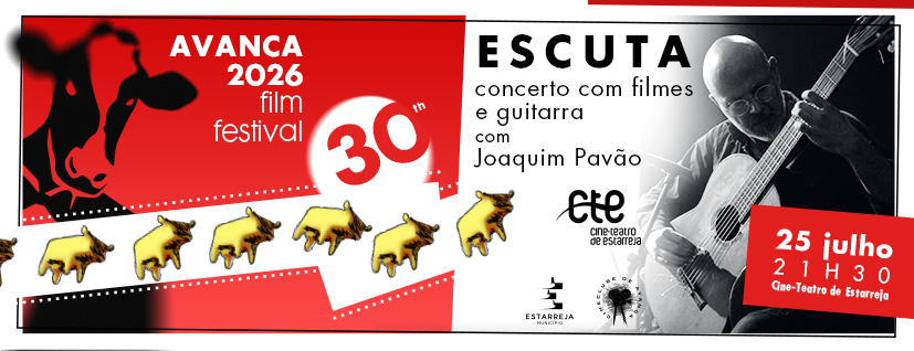 ESCUTA – Concerto com Filmes e Guitarra